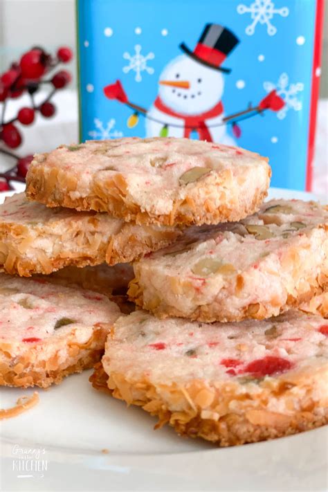 Santa's Whiskers Cookies - Granny's in the Kitchen