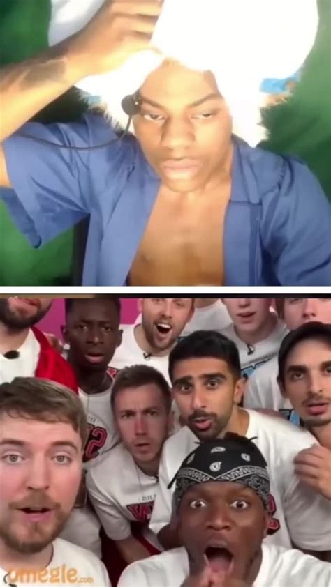 When IshowSpeed Meet Mr Beast On Omegle - One News Page VIDEO