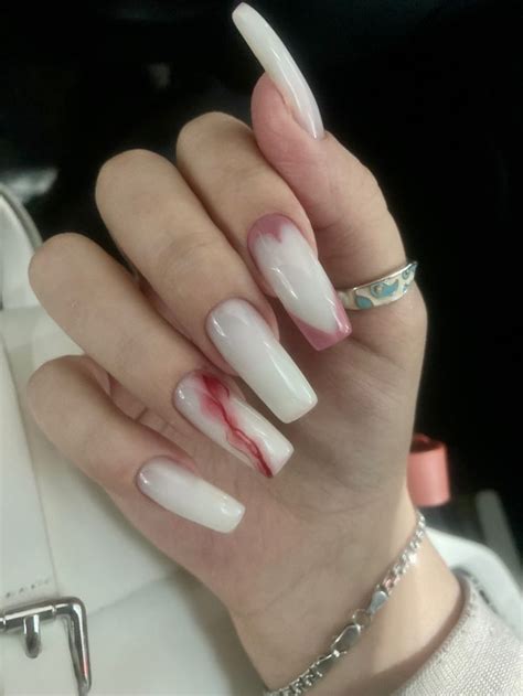 Маникюр на длинные ногти | Soft nails, Gel nails, Stylish nails