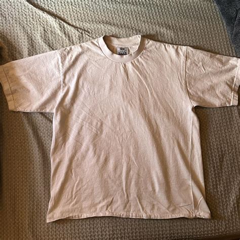 cropped medium white pro club tee    bottom depop