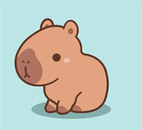 Capivara Desenho Fofo E Fácil - Capibara | Desenhos fofos e faceis, Capivara desenho, Adesivos bonitos