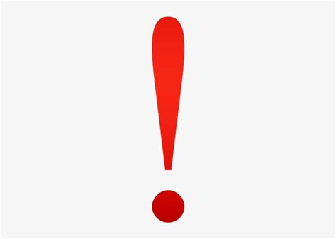Red Exclamation Point Png - Graphic Exclamation Point Transparent PNG ...