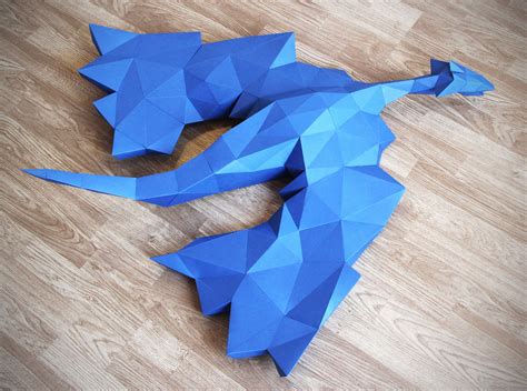 Дракон papercraft