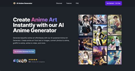 AI Anime Generator: Create anime art from text, images, or videos
