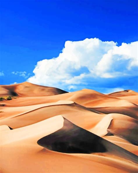 Sand Desert Painting | Art Of Paint By Numbers