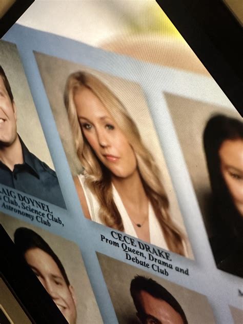 Timeline plothole re: CeCe Drake. Apparently she went to Rosewood High
