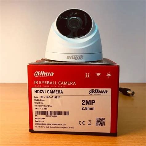 DAHUA 2MP DOME MIC CAMERA, Camera Range: 15 to 20 m at Rs 1270 in ...