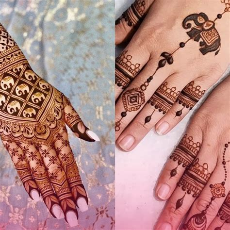 simple design of henna 9
