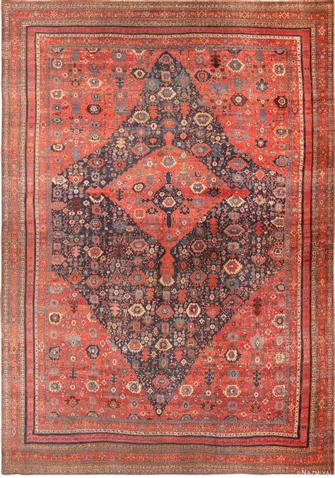 orange persian rug