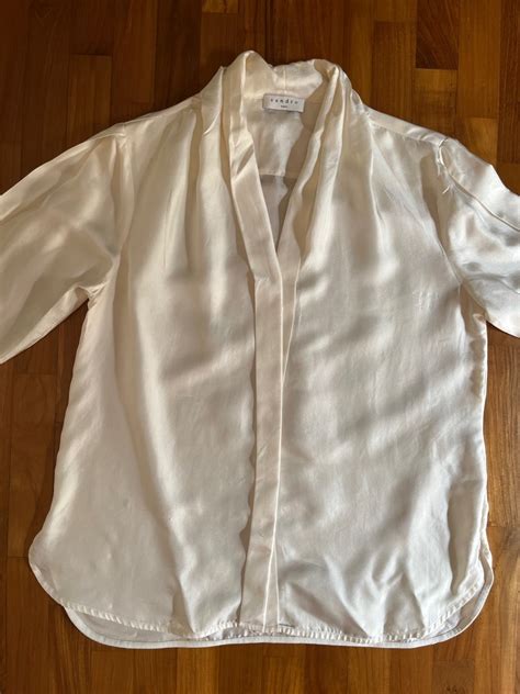 Sandro blouse, Women's Fashion, Tops, Blouses on Carousell