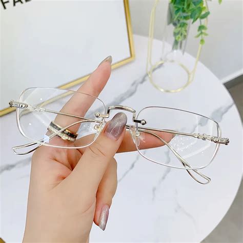 Rimless Eyeglasses Eyeglasses Frames Pour Hommeeyeglass Titanium ...