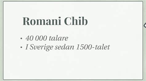 Romani Chib by Daria Spitza on Prezi