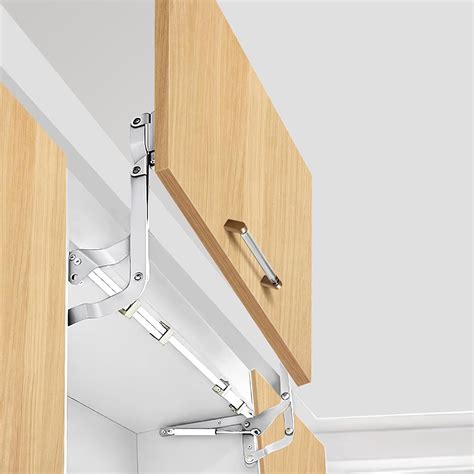 YJINGRUI Cabinet Door Lift up Hinge, Vertical Lift Hinge, Sturdy Silent