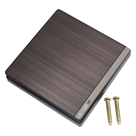 led wall light switch rocker switch push button switch  gang