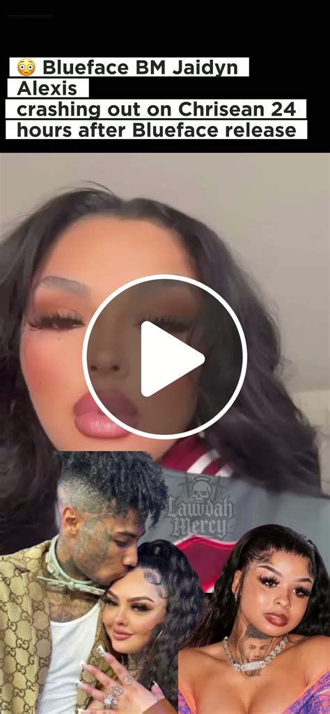 😳 Blueface’s BM already crashing out on Chrisean just 24 hours after