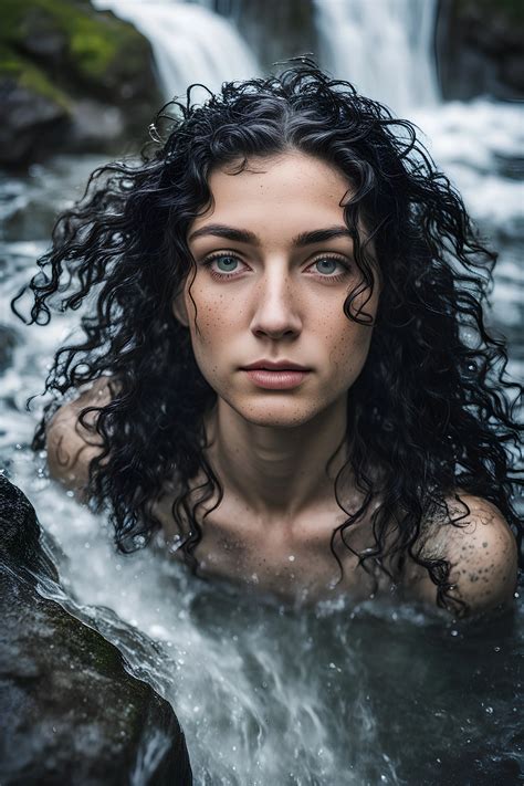 "Macro portrait, top-down view, woman age..." | Gallery | Stablecog