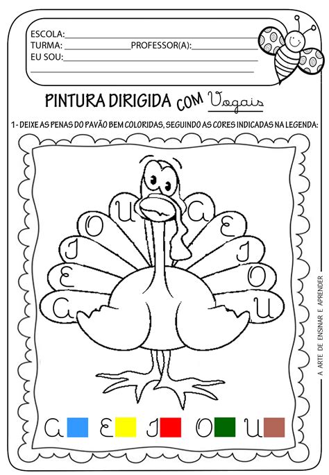 Atividade De Pintar Maternal