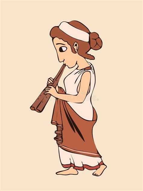 Aulos Player Stock Illustrations – 2 Aulos Player Stock Illustrations ...