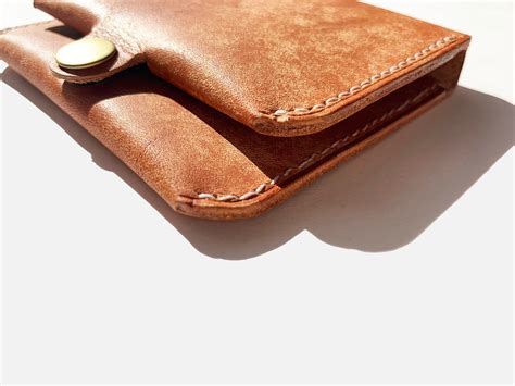 Italian Badalassi Carlo Top Grain Leather Pouch in Tan - Etsy