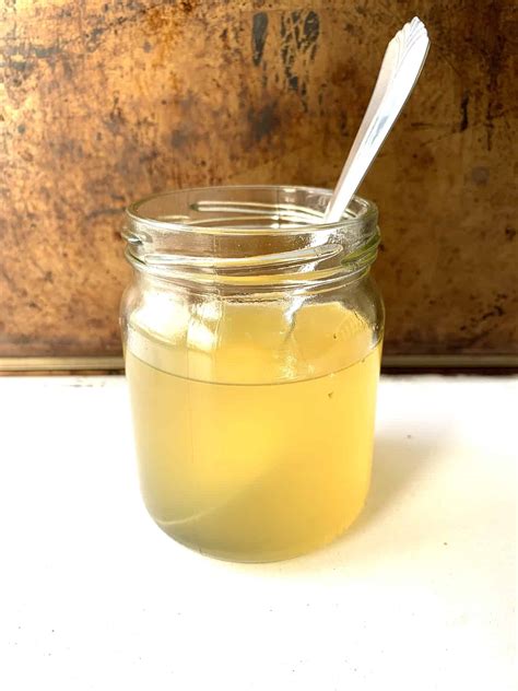 Simple Pineapple Ginger Syrup | A Baker's Bookshelf