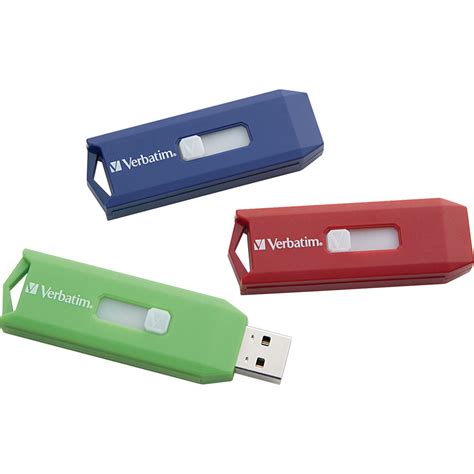 Verbatim 2GB Store 'n' Go USB Flash Drive (3-Pack) 96981 B&H