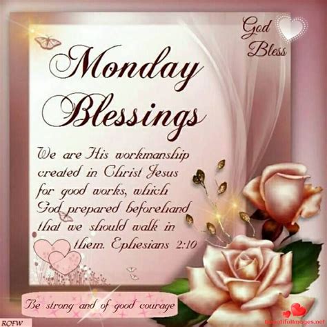 Good Morning Monday Bible Verses Images | Hutomo