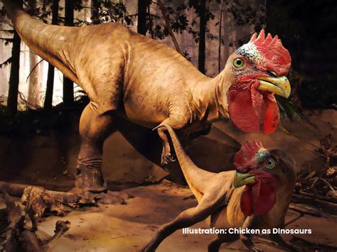 fascinating connection chickens  descendants  dinosaurs