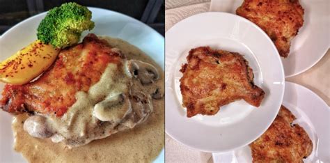 buat chicken chop crispy nikmat  makan panas panas