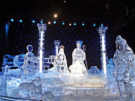 Malaysian Meanders: ICE! Sculptures at Gaylord Hotels