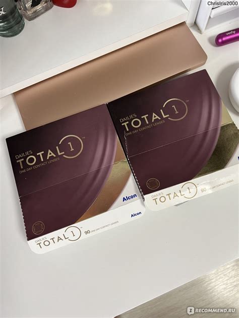 Однодневные контактные линзы Alcon Dailies Total 1 - «Скорее бы уже ...