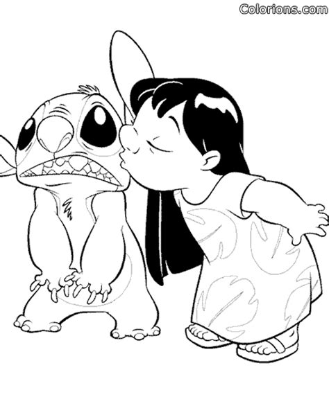 Colorions.com - impression Lilo et Stitch