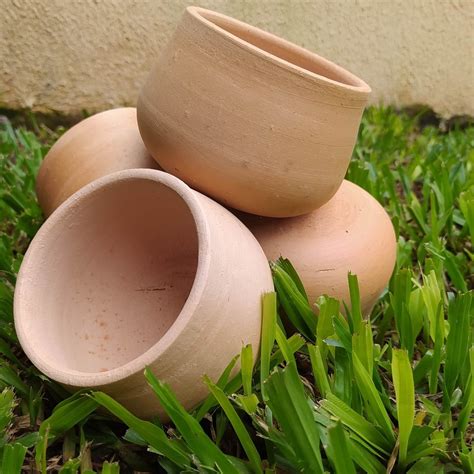 Vaso De Barro Para Plantas - Vaso de barro para suculentas, plantas ornamentais e violetas, tamanho ...