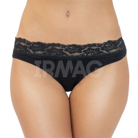 Трусы женские бразилиано Vis-A-Vis DSL 1368 - Black р.L - IRMAG.RU