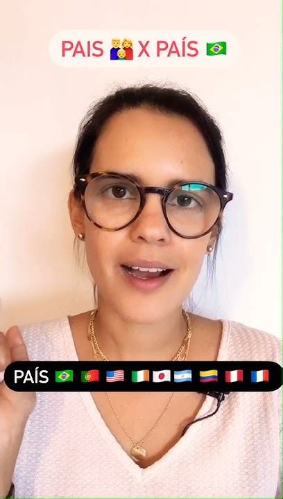 Pais Ou País Diferença - Diferença de pronúncia entre PAIS Vs PAÍS #portugues #portuguese # ...