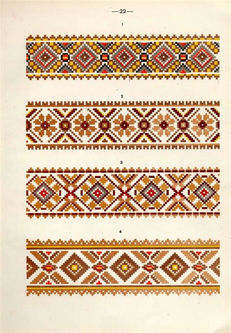 Белорусский народный орнамент - 1953_112 | Cross stitch patterns ...