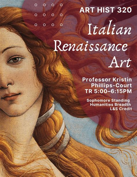 Spring 2024 Course Highlight | Italian Renaissance Art – Department of ...