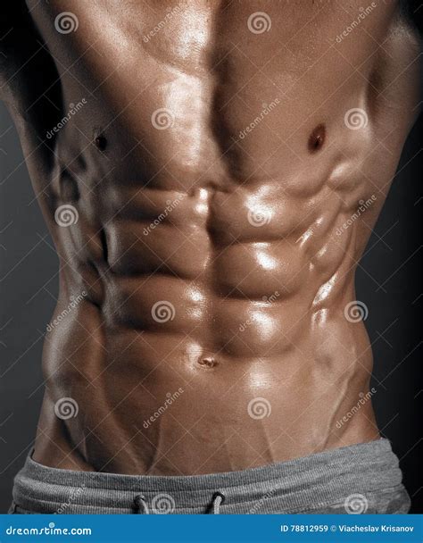 Black Six Pack Abs