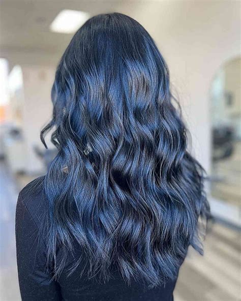 Midnight Blue Hair Color