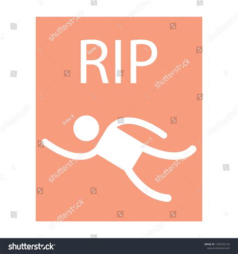 Dead Body Sign Crime Scene Stock Vector (Royalty Free) 1356743132 ...