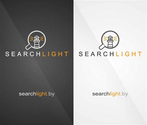 Разработка логотипа для сайта Searchlight.by. on Behance