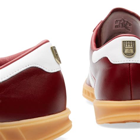 Adidas Hamburg - Made in Germany Collegiate Burgundy & White | END. (US)