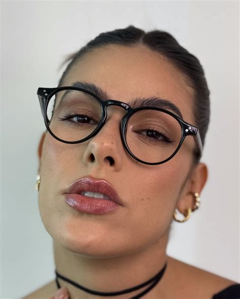 oculos de grau armacao feminino leah preto  eyewear os oculos