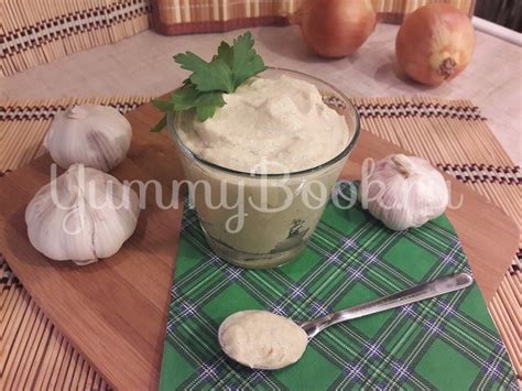 Чесночный соус - простой и вкусный рецепт с пошаговыми фото