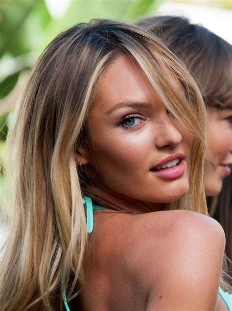 Candice Swanepoel Ombre Hair