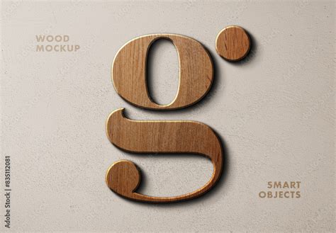 wood sign logo mockup stock template adobe stock