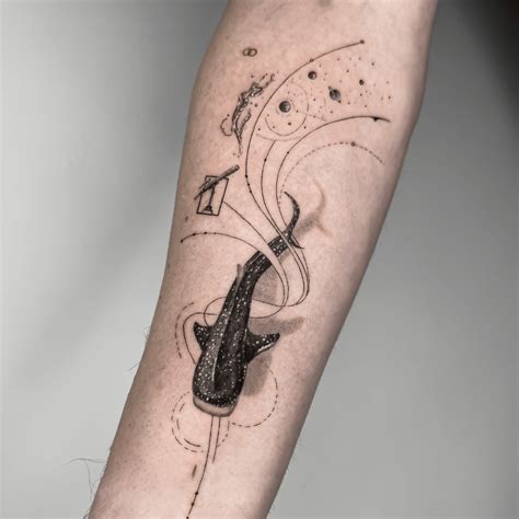 Best Whale Shark Tattoos and Cute Design Ideas