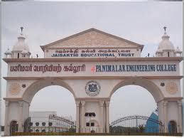 Panimalar Engineering College Chennai, Courses & Placement details of ...