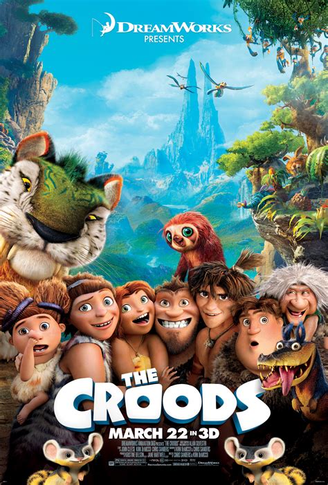 The Croods Posters Evoke Family-Friendly Fun