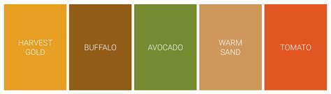 Popular Color Palettes by Decade — Onyx Creative