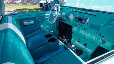 1962 International Scout interior | Teardrop Trail
